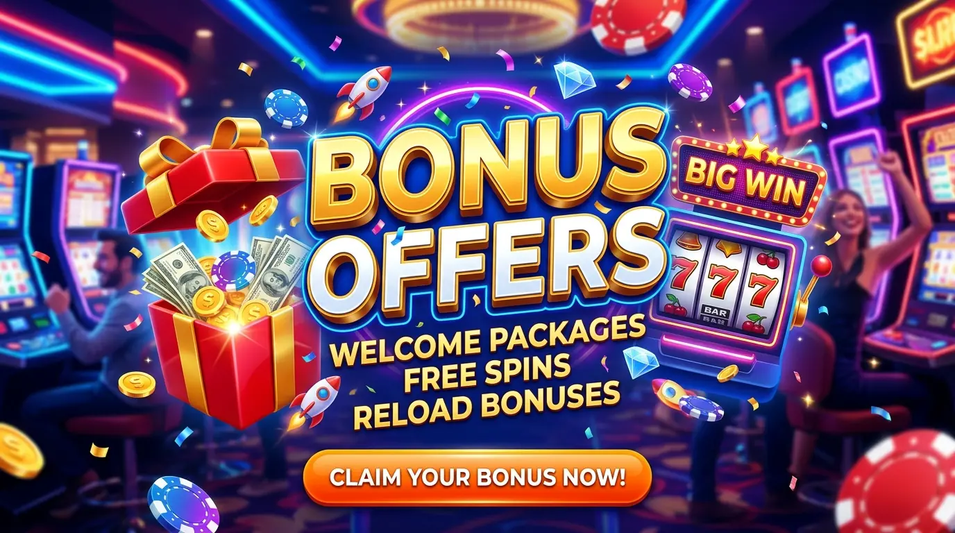 Bonus offers Madrush casino